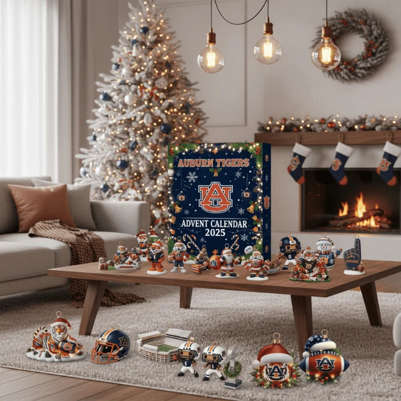 Advent Calendar Christmas 25 Compartments Freestanding Reusable Cardboard