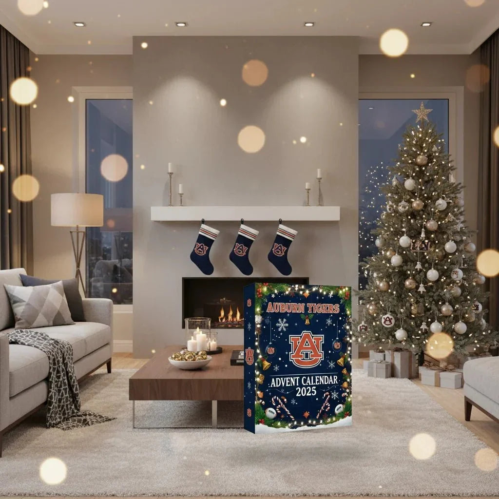 Advent Calendar Christmas 25 Compartments Freestanding Reusable Cardboard