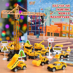 Advent Calendar Construction Vehicles Crane & Play Mat