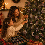 Advent Calendar Diamond Painting Ornament Craft Kit 24 Compartments