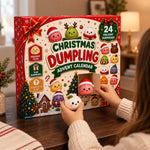 Advent Calendar Dumpling Squishies 24-Day Christmas Countdown