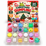 Advent Calendar Dumpling Squishies 24-Day Christmas Countdown