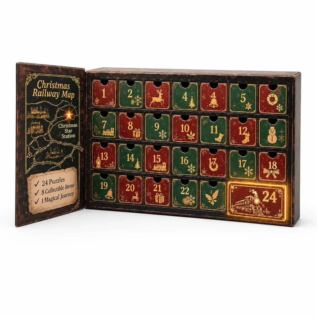 Advent Calendar Escape Room Puzzles 24-Day Challenge