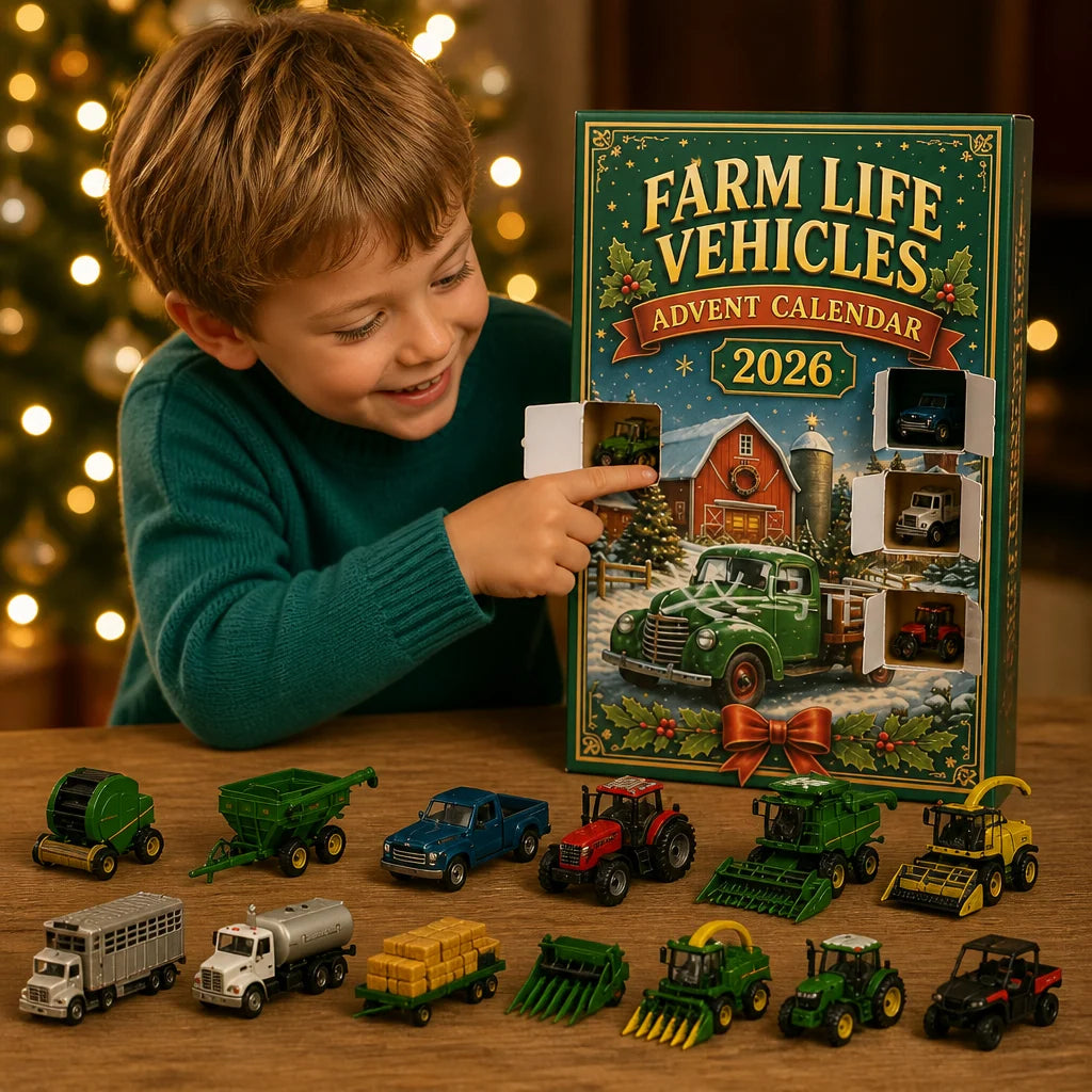 Advent Calendar Farm Vehicles 24 Daily Surprises