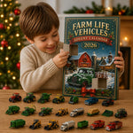 Advent Calendar Farm Vehicles 24-Day Christmas Countdown