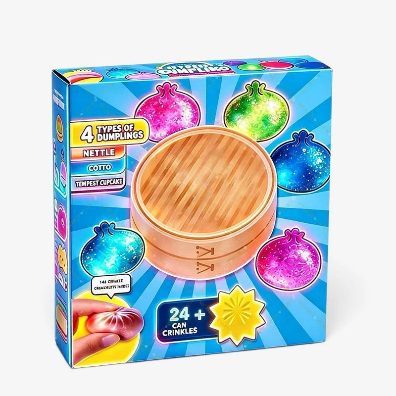 Advent Calendar Foam Dumpling Squishies Slow-Return Set of 24