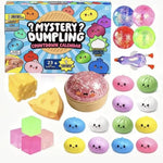 Advent Calendar Foam Dumpling Squishies Slow-Return Set of 24