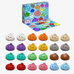 Advent Calendar Foam Dumpling Squishies Slow-Return Set of 24