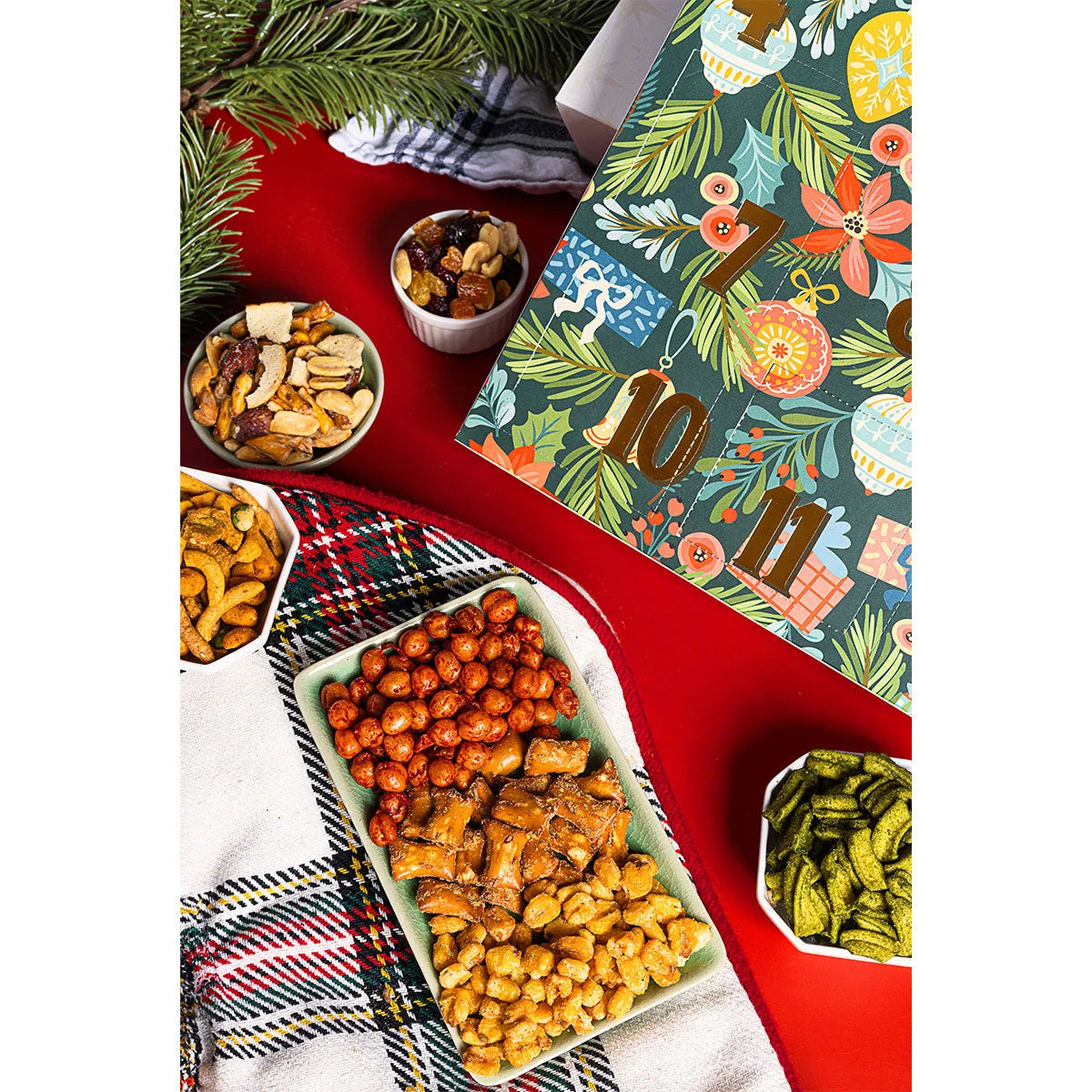 Advent Calendar Gourmet Snacks 24 Days of Treats