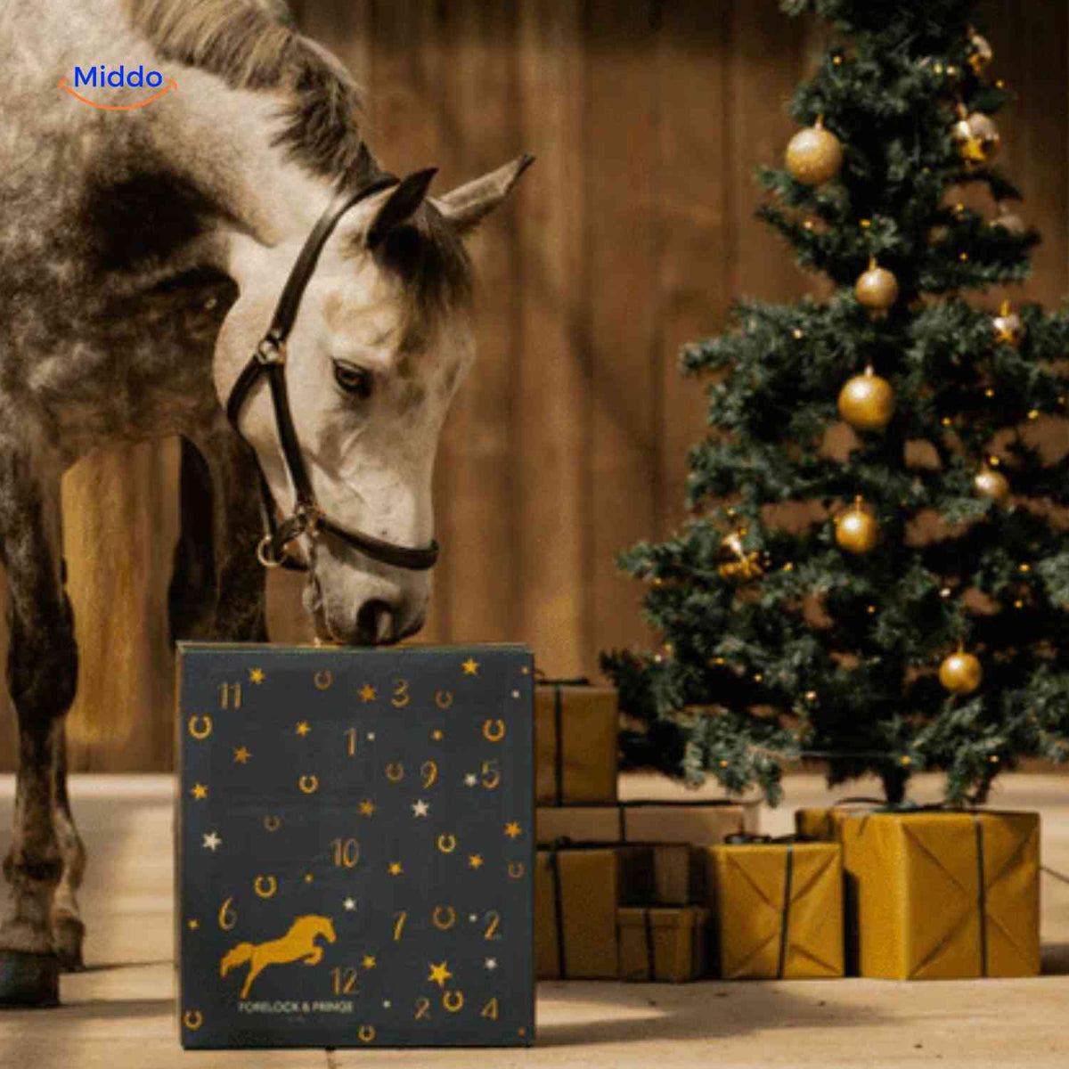 Advent Calendar Horse-Themed Charms & 24 Daily Surprises