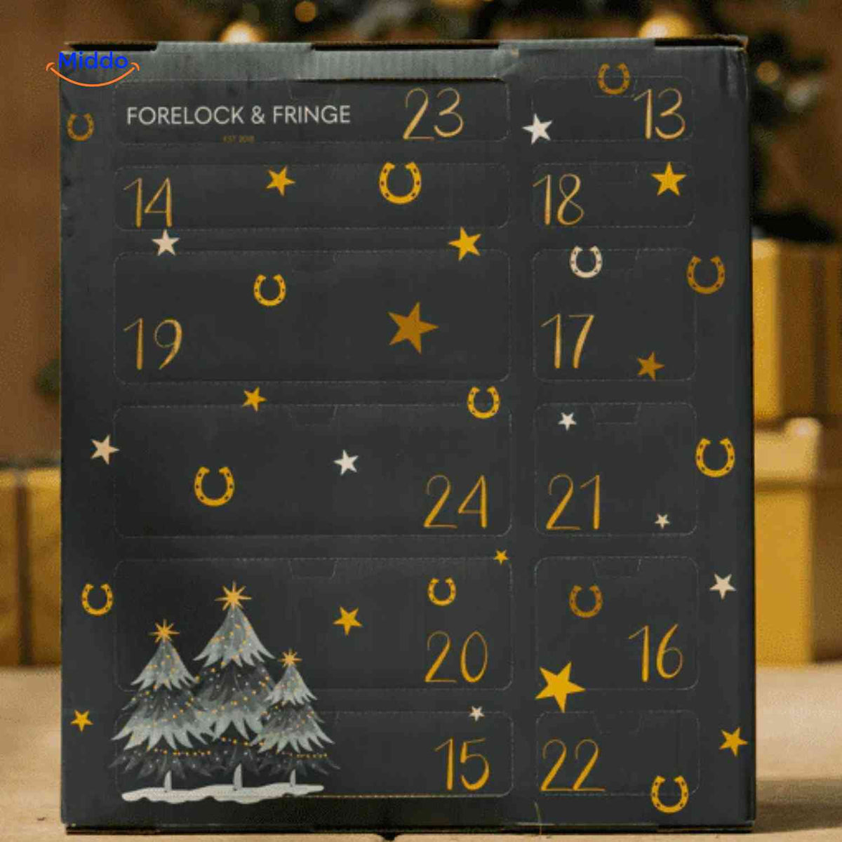 Advent Calendar Horse-Themed Charms & 24 Daily Surprises