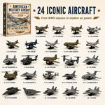 Advent Calendar Military Aircraft 24 Miniature Models