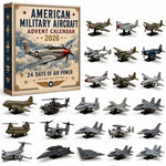 Advent Calendar Military Aircraft 24 Miniature Models