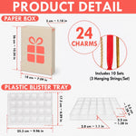 Advent Calendar National Parks 24 Acrylic Ornaments