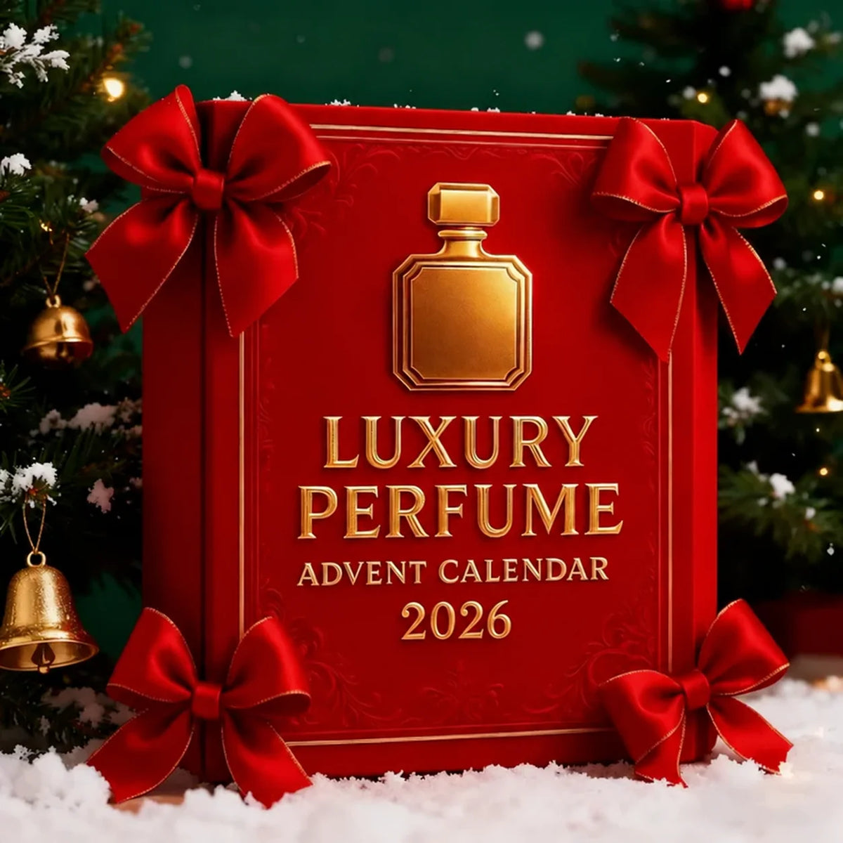 Advent Calendar Perfume Bottle Charms 24-Piece Set