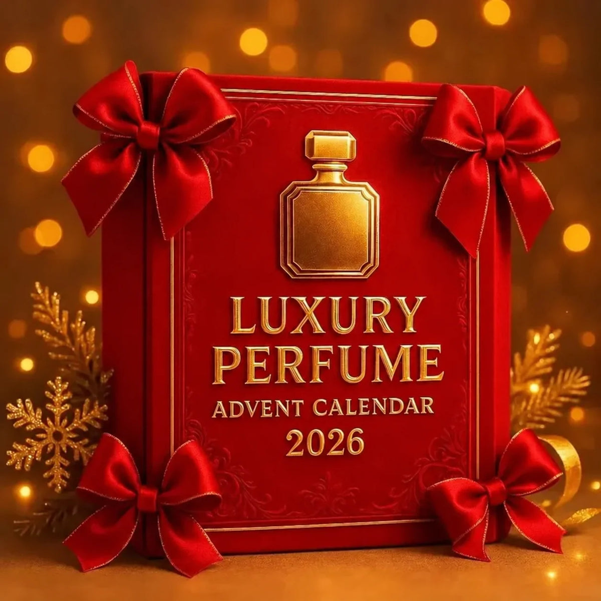 Advent Calendar Perfume Bottle Charms 24-Piece Set