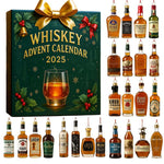 Advent Calendar Whiskey Bottle Replicas Acrylic 24-Day Countdown