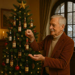 Advent Calendar Whiskey Bottle Replicas Acrylic 24-Day Countdown