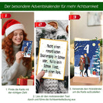 Advent Calendar for Couples 24 Double-Sided Activity Cards