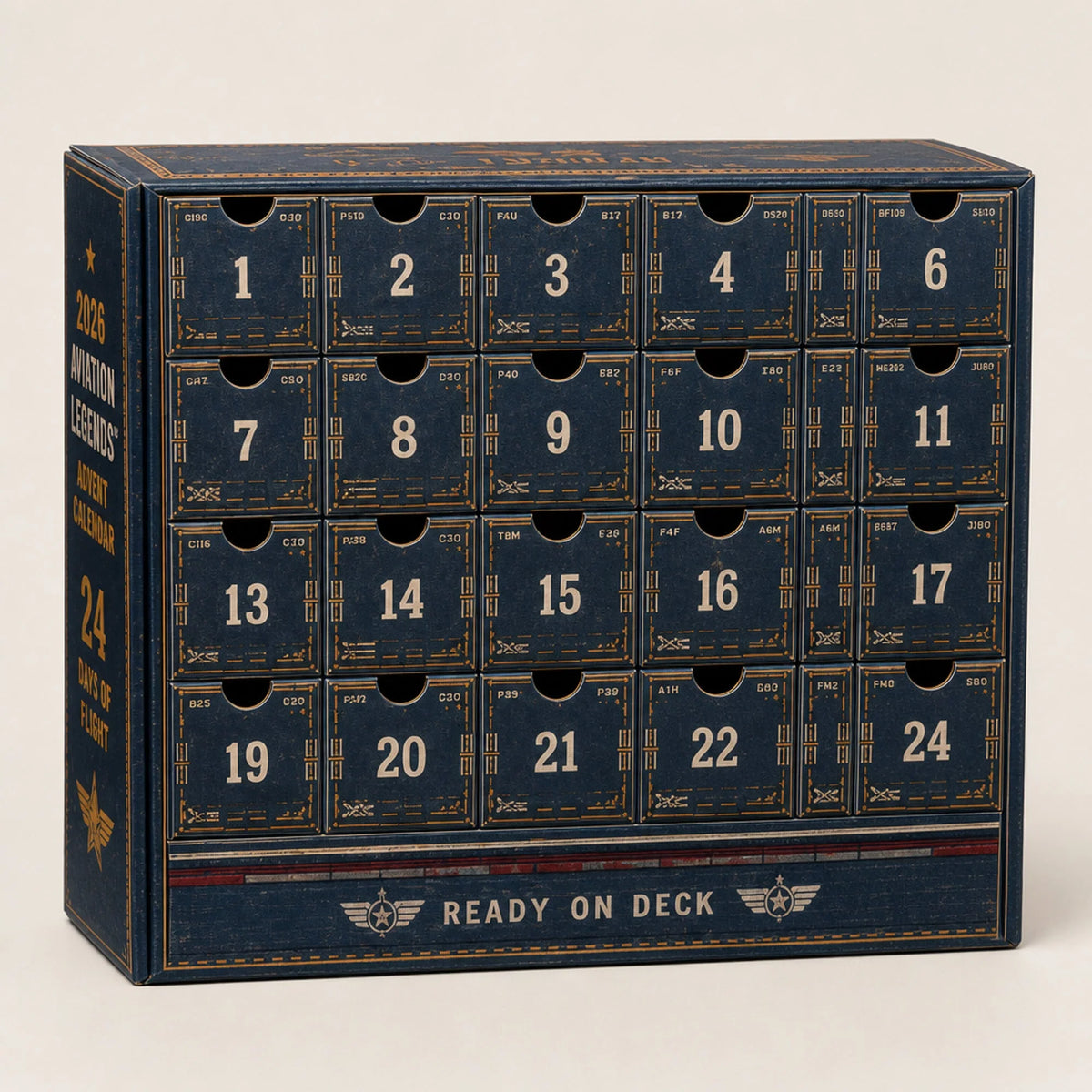 Aircraft Advent Calendar 24 Collectible Planes, Jets & Helicopters