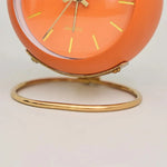 Alarm Clock Analog Dial Night Light Quartz Movement