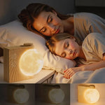 Alarm Clock Sunrise Simulation Sleep Sounds Adjustable Display Brightness