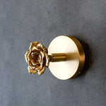 Animal Coat Hook Solid Brass Polished Gold Finish