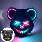 Animal Costume Mask Glowing LED Three Lighting Modes