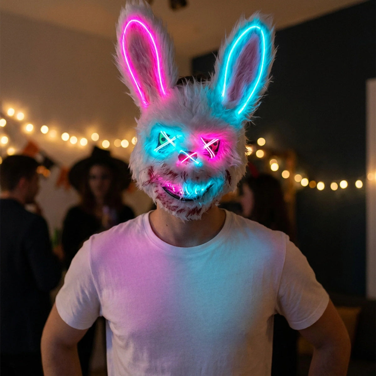 Animal Costume Mask Glowing LED Three Lighting Modes