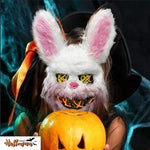 Animal Mask Glowing LED Eyes Battery-Powered Rabbit or Bear Design
