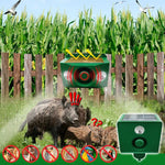 Animal Repellent Solar-Powered Motion-Activated Lights & Alarm