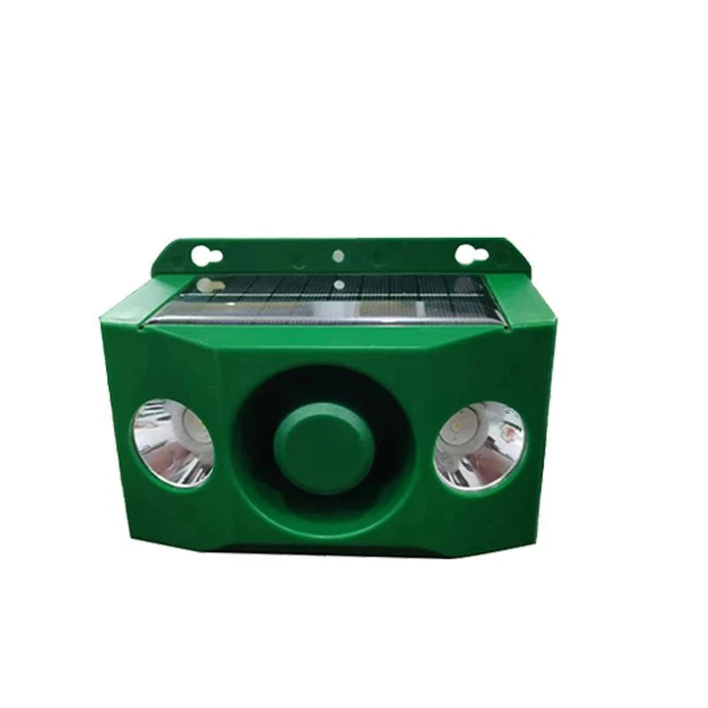 Animal Repellent Solar-Powered Motion-Activated Lights & Alarm