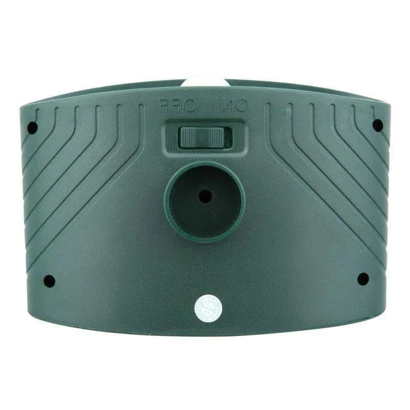 Animal Repellent Solar Ultrasonic Motion-Activated