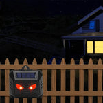 Animal Repellent Ultrasonic Solar-Powered Weatherproof