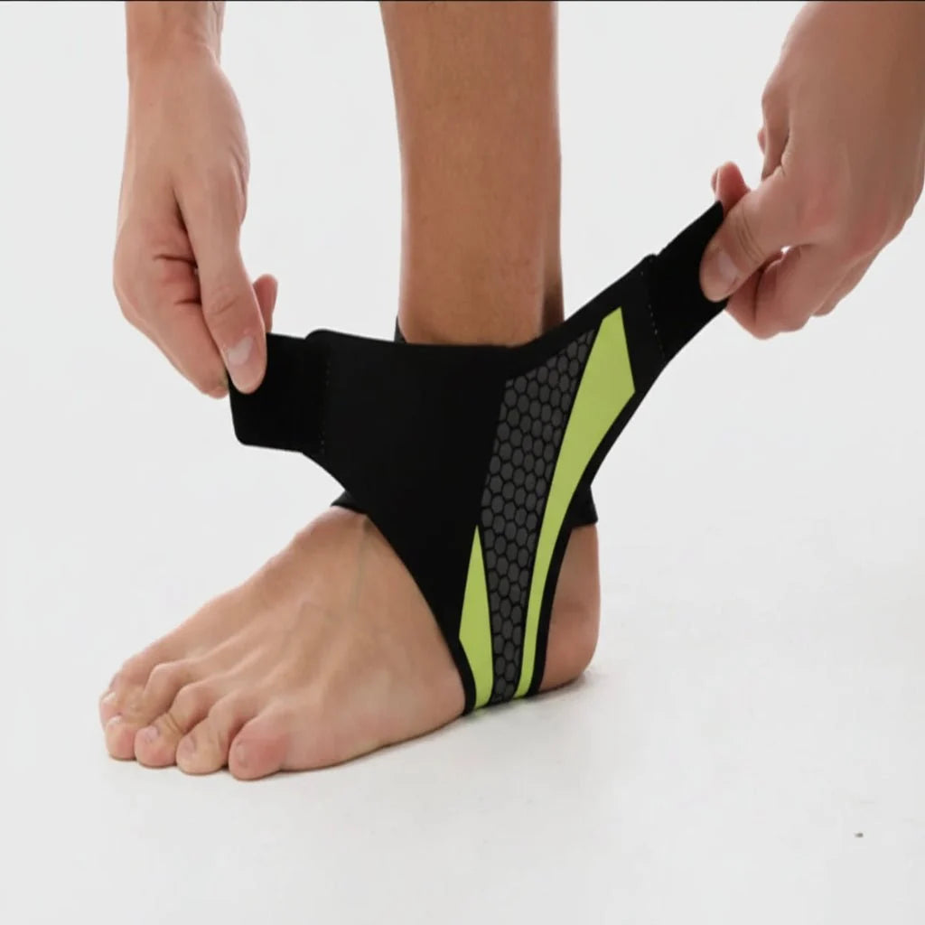 Ankle Brace Anti-Twist Support Adjustable Breathable Fabric