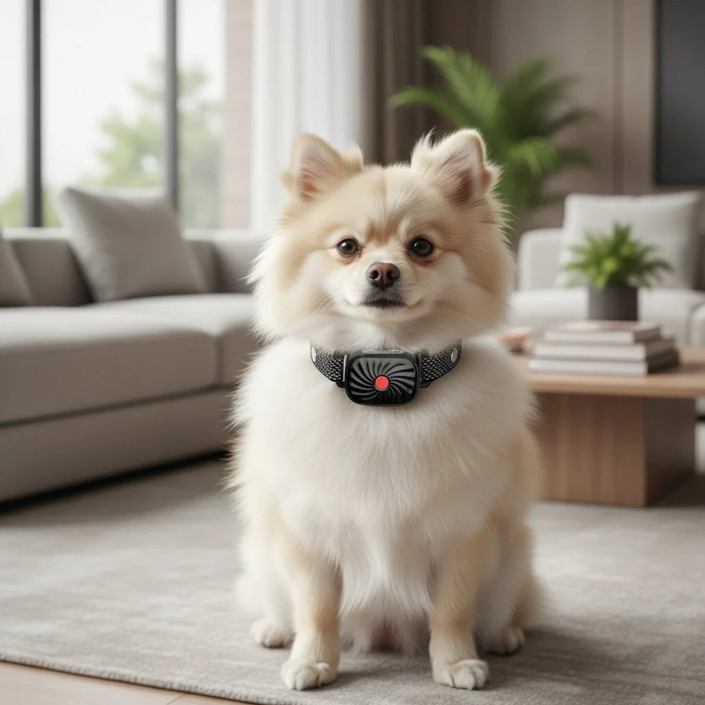 Anti-Bark Collar Sound & Vibration Waterproof 30-Day Battery Life