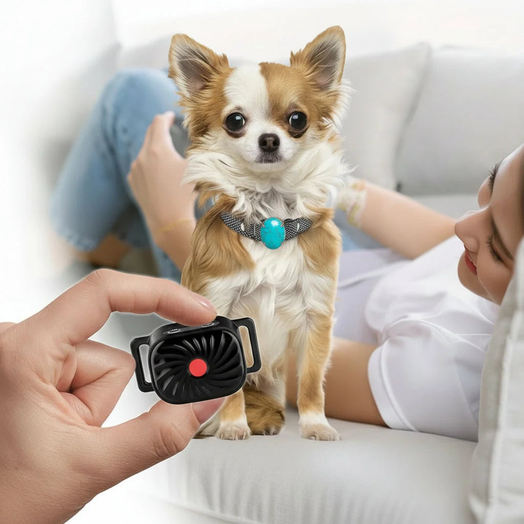Anti-Bark Collar Sound & Vibration Waterproof 30-Day Battery Life