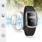 Anti-Mosquito Wristband Ultrasonic Rechargeable & Water-Resistant