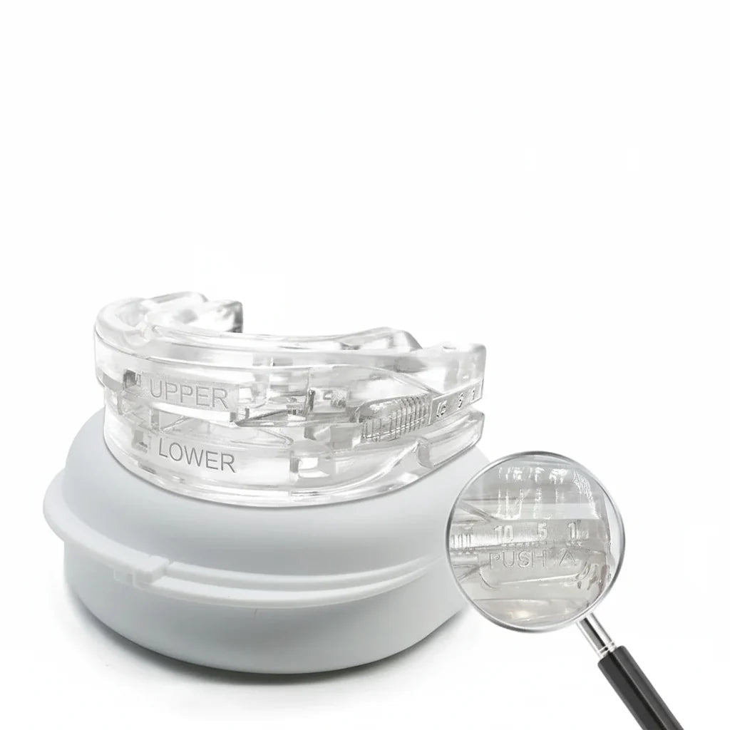Anti-Snoring Mouthpiece Heat-Moldable BPA-Free Adjustable Fit