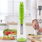 Apple & Vegetable Peeler Stainless Steel Blade Peel Collector