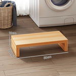 Appliance Riser Solid Wood Low-Profile Platform