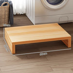 Appliance Riser Solid Wood Low-Profile Platform