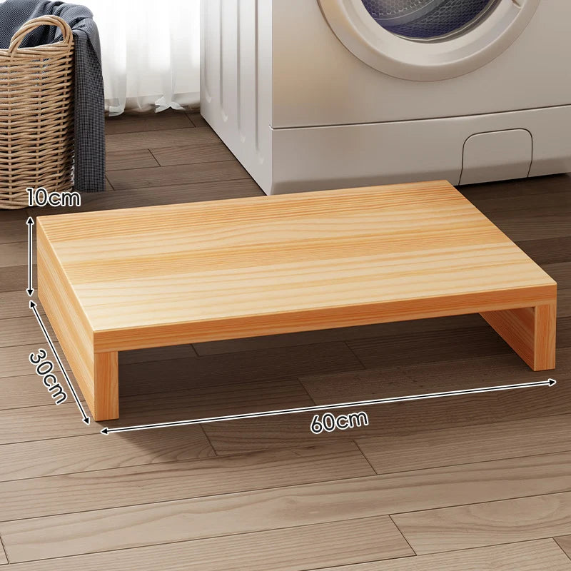 Appliance Riser Solid Wood Low-Profile Platform