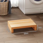 Appliance Riser Solid Wood Low-Profile Platform