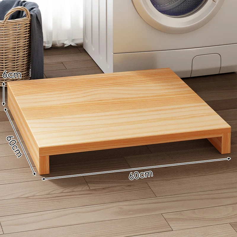 Appliance Riser Solid Wood Low-Profile Platform