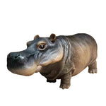 Aquarium Air Bubbler Hippo Resin Decoration