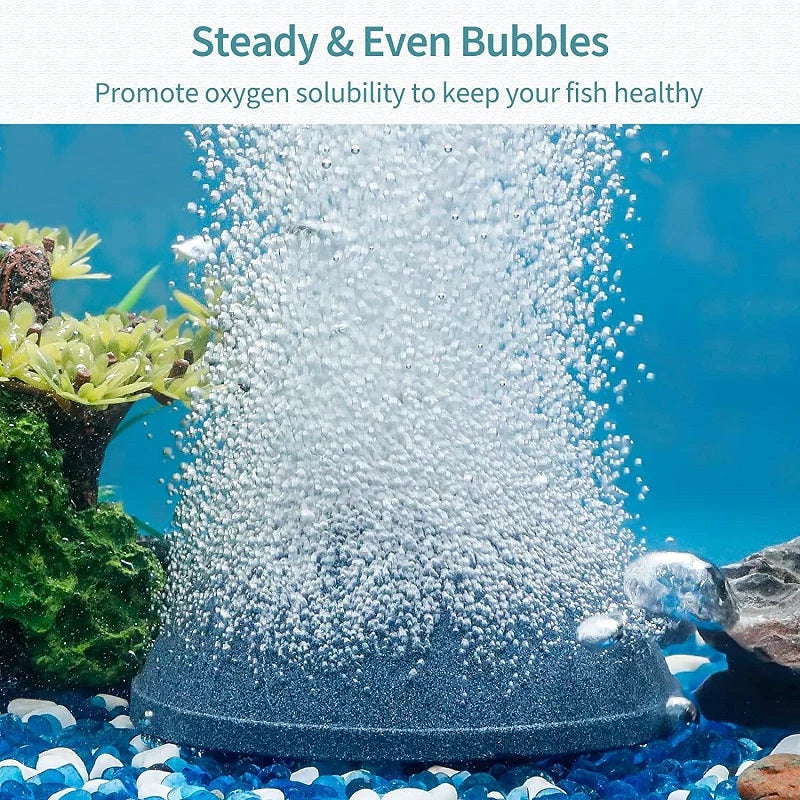 Aquarium Air Stone Silicon Carbide High-Flow Oxygen Diffuser