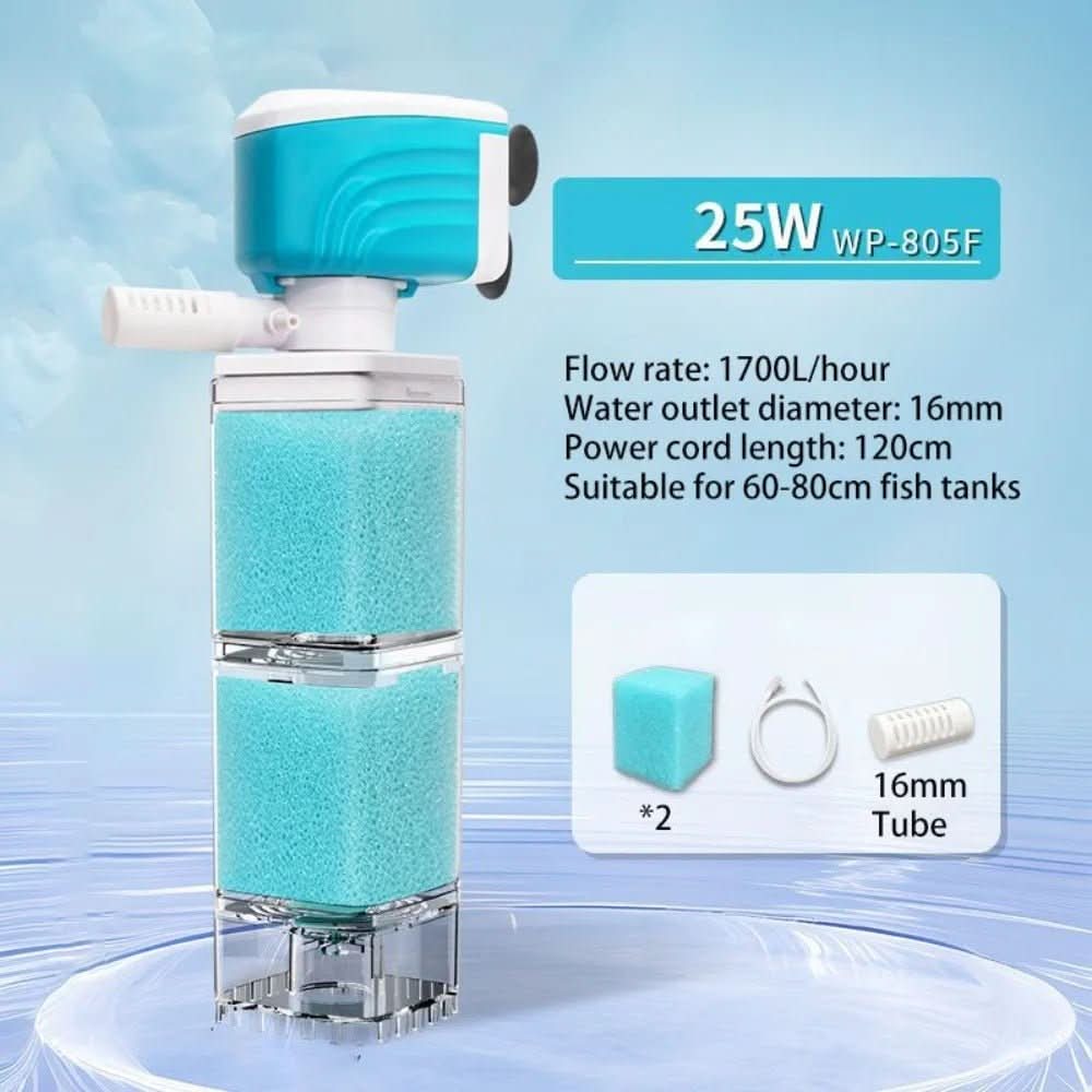 Aquarium Filter 5-in-1 Quiet Operation