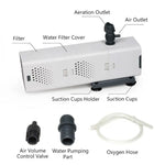Aquarium Filter Pump Built-In Filtration & Aeration