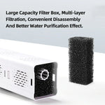 Aquarium Filter Pump Built-In Filtration & Aeration
